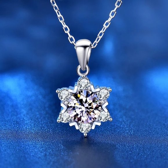 1ct. t.w. Diamond Star of David Necklace - Picture 5 of 15